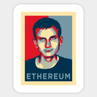 Vitalik Buterin Ethereum Sticker